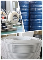 Tuyau PEX IFAN, prix usine, couleurs rouge et bleu, 1/2'', 3/4'', 1'', flexible, pour eau potable chaude et froide, plomberie