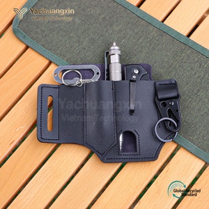 Porte-objets en tissu minimaliste, étui multifonction portable avec porte-clés pour accessoires de bar - Product Image 3