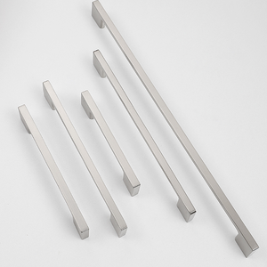 Poignées de tiroir en aluminium noir mat pour armoires de cuisine, poignées de porte et boutons - Product Image 6
