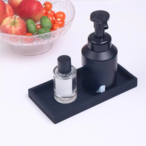 Plateau de Présentation Rectangulaire Multifonctionnel pour Comptoir, Organisateur de Couverts Anti-Café et Thé, Vente en Gros - Product Image 1