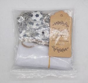 Lot de 10 porte-clés ballon de football avec pochette, porte-clés sport pour hommes et femmes, cadeau pour les fans de football - Product Image 4