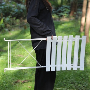 Mesa y sillas de jardín de <span class=keywords><strong>metal</strong></span> de hierro azul de lujo HISPEED, muebles de exterior para uso en el jardín - Product Image 5