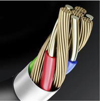 Kabel Teleskopik Anti-Kusut 2m Tipe-C Pengisian Cepat 6A Multi-Protokol 100W untuk Ponsel Android dengan Selubung TPU