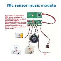Offre Spéciale Usine : Module Lecteur MP3 Enregistrable USB Rechargeable avec NFC, Bande LED RGB et Matériau PVC