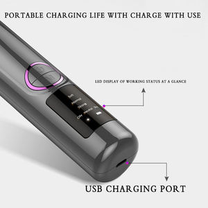 Aspirateur de points noirs électrique rechargeable par USB avec écran LCD et compresse chaude en ABS - Product Image 2