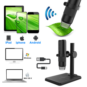 HD Digital Pocket USB Video Electron Camera LED Illumination 1280X720 Resolution 40X-1600X Magnification LCD Display MS5-B Used - Product Image 1