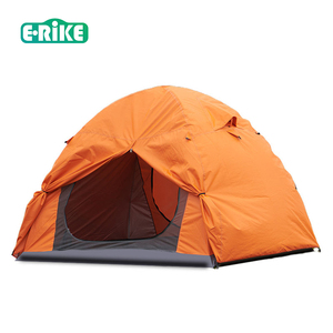 <span class=keywords><strong>Tente</strong></span> familiale E-RIKE à double couche, cadre en alliage d'aluminium, 2-3 personnes, légère, quatre saisons, personnalisable, imperméable - Product Image 1