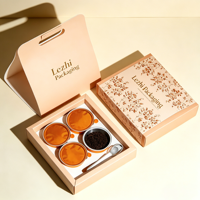 Boîte à tiroir avec fenêtre pour emballage alimentaire à emporter, boîte à pâtisserie et desserts avec poignée, boîte de présentation en papier avec poignée