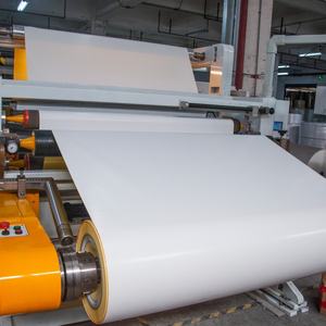 50mic Matte Silver Metallized BOPP Acrylic 60gsm White Glassine 1080mm / 1530mm <b>Self</b> <b>Adhesive</b> Sticker - Product Image 4