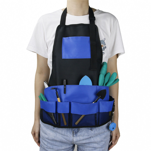 Tablier de travail multi-poches Mydays Outdoor bleu, résistant à l'abrasion, pour jardinage, électricien, mécanicien, anti-taches - Product Image 3