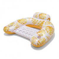 Siège flottant gonflable personnalisé pour adultes, chaise flottante pour l'eau en plein air