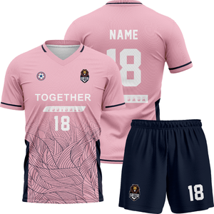 OEM Schnelltrocknende Fußballtrikots mit Individuellem Logo-Druck, Direkt ab Werk, Personalisierter Sublimationsdruck mit Namen, Thailand-Qualität für das Training - Product Image 5