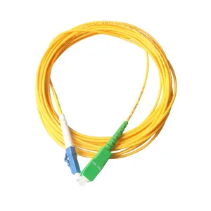 Amostra grátis conjuntos de Cabos Simplex APC SC para LC UPC Conector do cabo de fibra óptica
