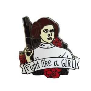 Broche en émail féministe Princesse Leia, badge de dessin animé, broche tendance, cadeau unique, <span class=keywords><strong>accessoire</strong></span> de mode <span class=keywords><strong>geek</strong></span> - Product Image 5