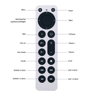 Nouvelle télécommande pour TV 4K/Gen 1 2 3 4/ HD A2843 A2737 TVA1625 A1427 A1469 <span class=keywords><strong>A1378</strong></span> A1218TV 4K A1842 A2169 sans fonction vocale - Product Image 3
