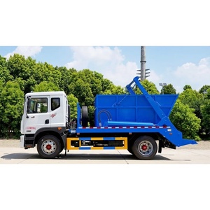 Camion benne à bras articulé Dongfeng 4x2 avec bras de chargement hydraulique pour déchets - Product Image 4