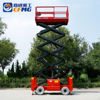 Plateforme élévatrice à ciseaux tout-terrain CFPT CE & ISO à vendre – Élévateur personnel hydraulique à ciseaux – Nacelle élévatrice