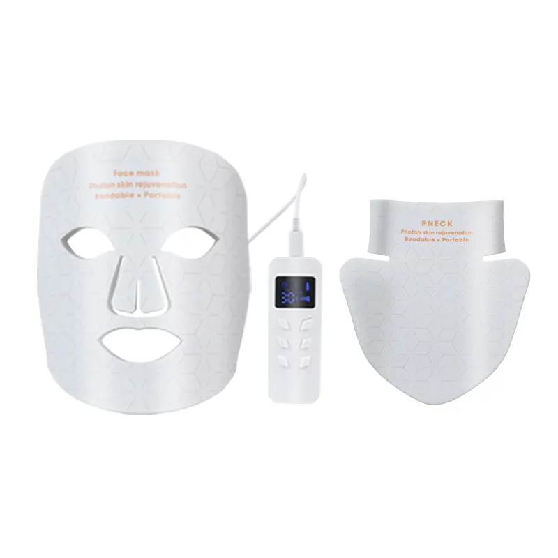 Оптовая продажа, Антивозрастная светодиодная маска для лица, инфракрасная маска для домашнего использования, 4 цвета, светодиодная маска для световой терапии, светодиодные маски для лица