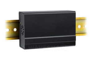 Waveshare PI4-CASE-DIN-RAIL-A-SKU-21177, Caixa de Alumínio para <span class=keywords><strong>Raspberry</strong></span> <span class=keywords><strong>Pi</strong></span> <span class=keywords><strong>4</strong></span>, com Ventoinha de Resfriamento e Dissipador de Calor - Product Image 2