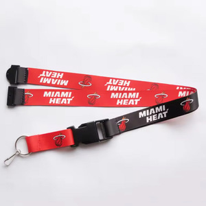 卸売ポリエステル製ジュービレバックル安全分離バックル熱転写ロゴ入りランヤード<span class=keywords><strong>NBA</strong></span>延長チームスポーツランヤード - Product Image 4