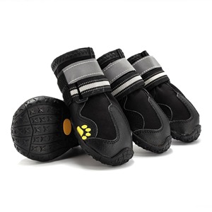 Chaussures <span class=keywords><strong>pour</strong></span> <span class=keywords><strong>chien</strong></span>, chaussures <span class=keywords><strong>pour</strong></span> animaux <span class=keywords><strong>de</strong></span> compagnie, design imperméable avec semelles en caoutchouc antidérapantes et <span class=keywords><strong>protection</strong></span> thermique <span class=keywords><strong>pour</strong></span> les pattes en été - Product Image 1