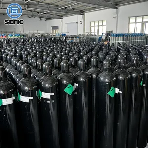 High Quality Industrial 150bar/200bar/300bar 20l 40l 47l 68l 50l 80l Cylinder Mixed Argon Steel Gas Cylinder