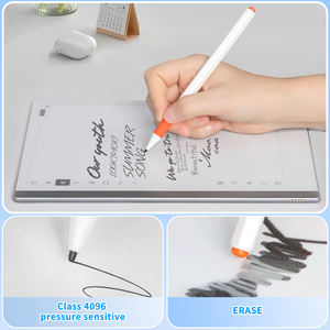 EMR 2 pena Stylus plastik, penghapus Digital plastik 5 ujung, tingkat tekanan 4096, mencegah kontak telapak tangan pengganti untuk 500 + perangkat - Product Image 3