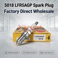 Venta Directa de Fábrica Yipei, Bujías de Platino OEM de Alta Calidad 5018 LFR5AGP para Toyota, Lexus, Peugeot