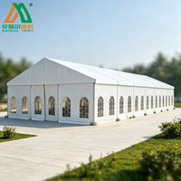 Tente de réception de luxe 20x40 de qualité commerciale, blanche classique, pour cérémonies de mariage et fêtes, à vendre