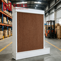 Meilleur prix, nouvelle coussinets de refroidissement par évaporation Hongming pour volailles, haute qualité, cadre en alliage d'aluminium durable, acier inoxydable, PVC