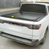 Couverture de benne enroulable manuelle en alliage d'aluminium, étanche et verrouillable, pour pick-up universel Radar RD6