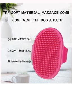 Bestseller Fournitures de bain <span class=keywords><strong>pour</strong></span> animaux de compagnie Gant brosse Douche <span class=keywords><strong>pour</strong></span> animaux de compagnie Brosse de bain <span class=keywords><strong>pour</strong></span> <span class=keywords><strong>chien</strong></span> en TPR - Product Image 5