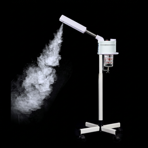 Vaporisateur facial professionnel nano sur roulettes, hauteur réglable, brumisateur à ozone pour salon de beauté - Product Image 1
