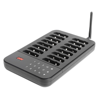 Téléavertisseur vibrant rechargeable et étanche sans fil pour les appels d'invités de restaurant Système de file d'attente intelligent et pratique
