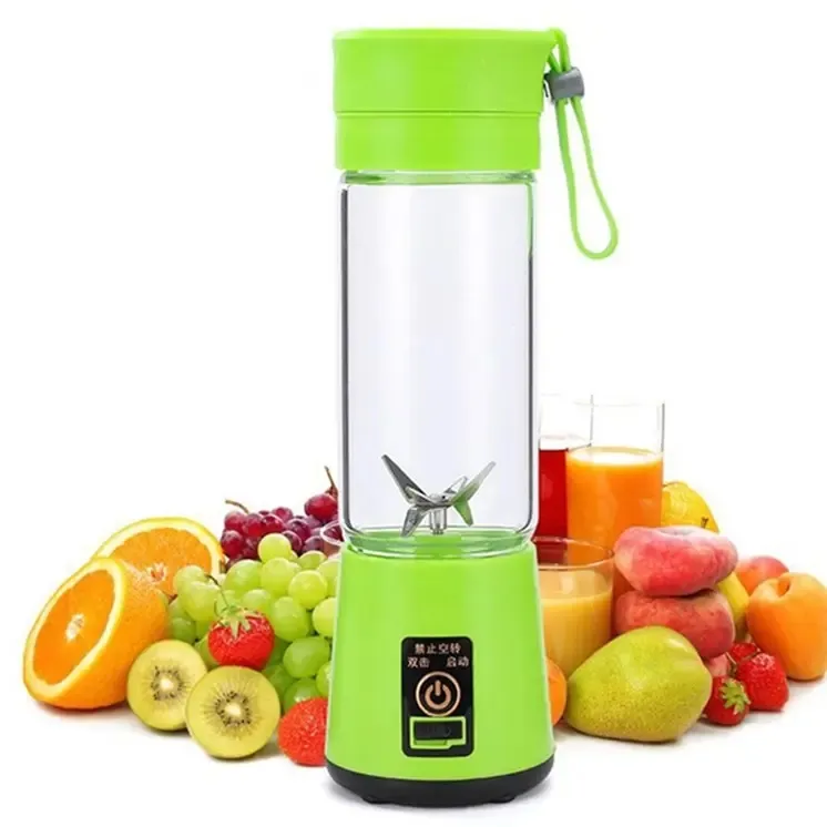 Juicer elektrik USB portabel Blender prosesor makanan Smoothie untuk Mixer pribadi Blender jus