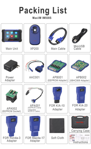 Autel maxiim im508s immo và công cụ lập trình chính với xp200 không giới hạn IP có được miễn phí G-Box3 otofix chìa khóa thông minh đồng hồ - Product Image 6