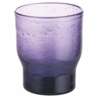 UNICO PURPLE GLASS 325ML Tumbler Desain Glam Drama Queen Aman untuk Mesin Cuci Piring untuk Wanita