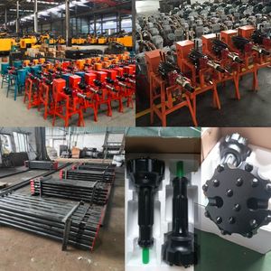 Máquina de perforación de roca eléctrica con orificio manual DTH al mejor precio utilizada para proyectos de hidropresas de protección de taludes - Product Image 2