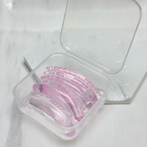 Coussinet de levage de cils Boucliers de coiffage extrêmes Rouleau de stratification de 6 tailles Tige de permanente de cils sans colle brillante sur la paupière Coussinets auto-adhésifs Bouclier - Product Image 5