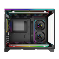 Boîtier PC de jeu ATX Mid Tower avec panneau en verre trempé amovible, bande RGB, blanc, pour ordinateur de bureau, refroidissement du processeur
