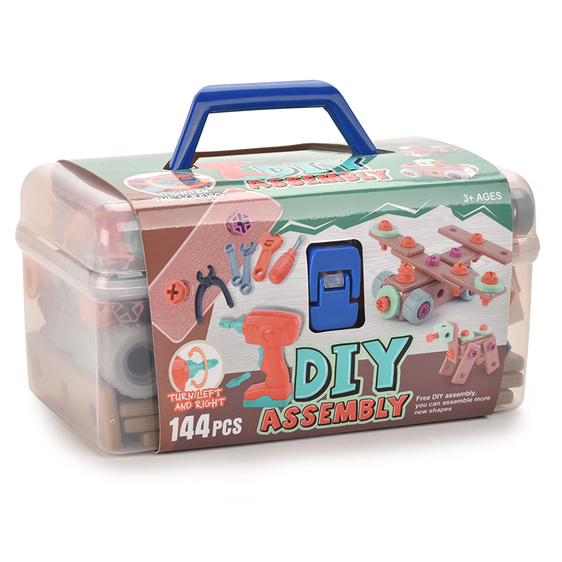 Набор инструментов «сделай сам», комплект строительных инструментов для сборки с дрелью, развивающая игрушка для детей