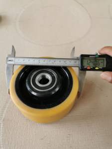 Vente en gros, polyuréthane, stabilisateur de roue rueda 125x50/60-20 BT LPE200, numéro de pièce 7563324, chariot élévateur électrique - Product Image 3