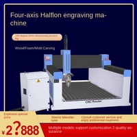 1325 CNC-Fräser Neue große automatische CNC-Gravur Stein maschine Stereo Relief Runds chnitz schaum Schneiden auf Styropor
