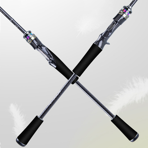 คันเบ็ดตกปลา 1.98ม. 2.13ม. 2.28ม. 2.43ม. รุ่น Lure Fishing Rod M L ML ผลิตจากคาร์บอน Toray แอคชั่นเร็ว ไกด์ไทเทเนียมอัลลอย SIN สำหรับตีเหยื่อปลอมแบบ Casting และ Spinning - Product Image 2