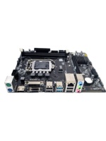Carte mère Mini-ATX B85 H81 toute neuve pour processeur Intel de 4e génération I7/I5/I3 LGA1150, double DDR3 16 Go, SATA USB3.0 pour ports DVI, ordinateur de bureau