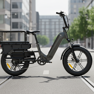 Vélo électrique 2025 dernier modèle, pneus larges, commande au pouce, pour trajets quotidiens - Product Image 2