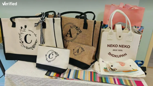 Sacs fourre-tout en toile de haute qualité, écologiques, personnalisables avec logo, lettres, réutilisables, souvenirs, cadeaux de mariage - Product Image 3