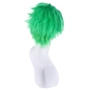 Ainizi Vente en gros Perruque de <span class=keywords><strong>cosplay</strong></span> de personnage de Roronoa <span class=keywords><strong>Zoro</strong></span> en cheveux synthétiques verts de 30 cm pour la fête de <span class=keywords><strong>ONE</strong></span> <span class=keywords><strong>PIECE</strong></span> - Product Image 5