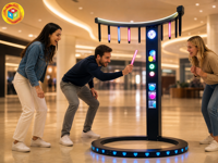 Arcade de réaction de capture de bâtons pour magasin de jouets, hall de cinéma, centre commercial, intérieur
