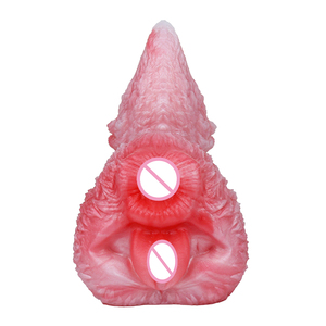 Spirit Fox Luna Tail FAAK Dual Channel Silicone Male <b>Masturbator</b> Fantasy Fox Tail Design Texture OEM ODM Wholesale Adult Toy - Product Image 2
